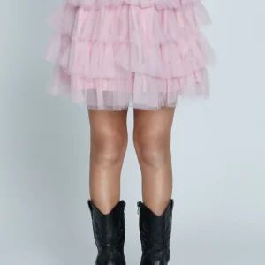 Gonna GORSE corta con balze tulle