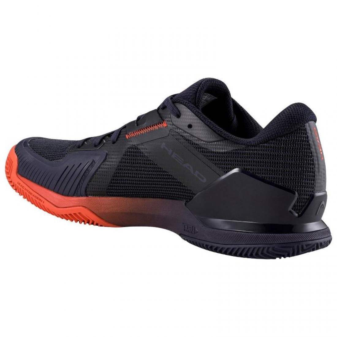Scarpe Head Sprint Pro 4.0 Clay Rosso Blu - immagine 4